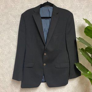 Calvin Klein Black Wool Blazer
